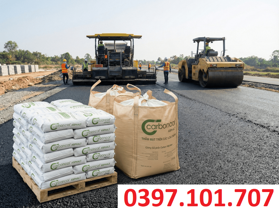 Bán Nhựa Đường Asphalt Đóng Bao Bình Dương