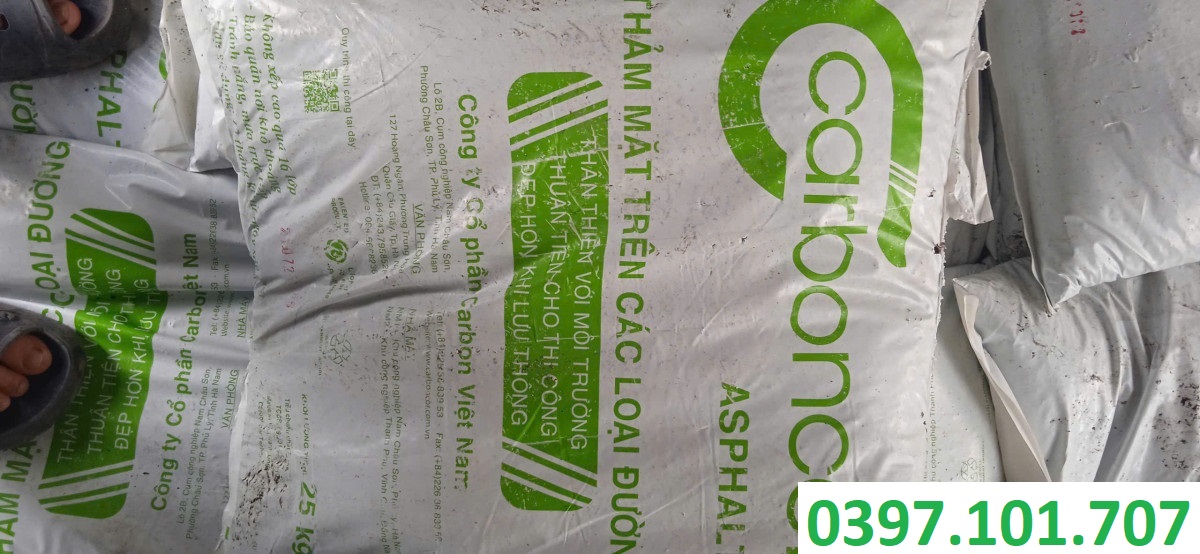 Bán Nhựa Đường Carboncor Asphalt Đóng Bao